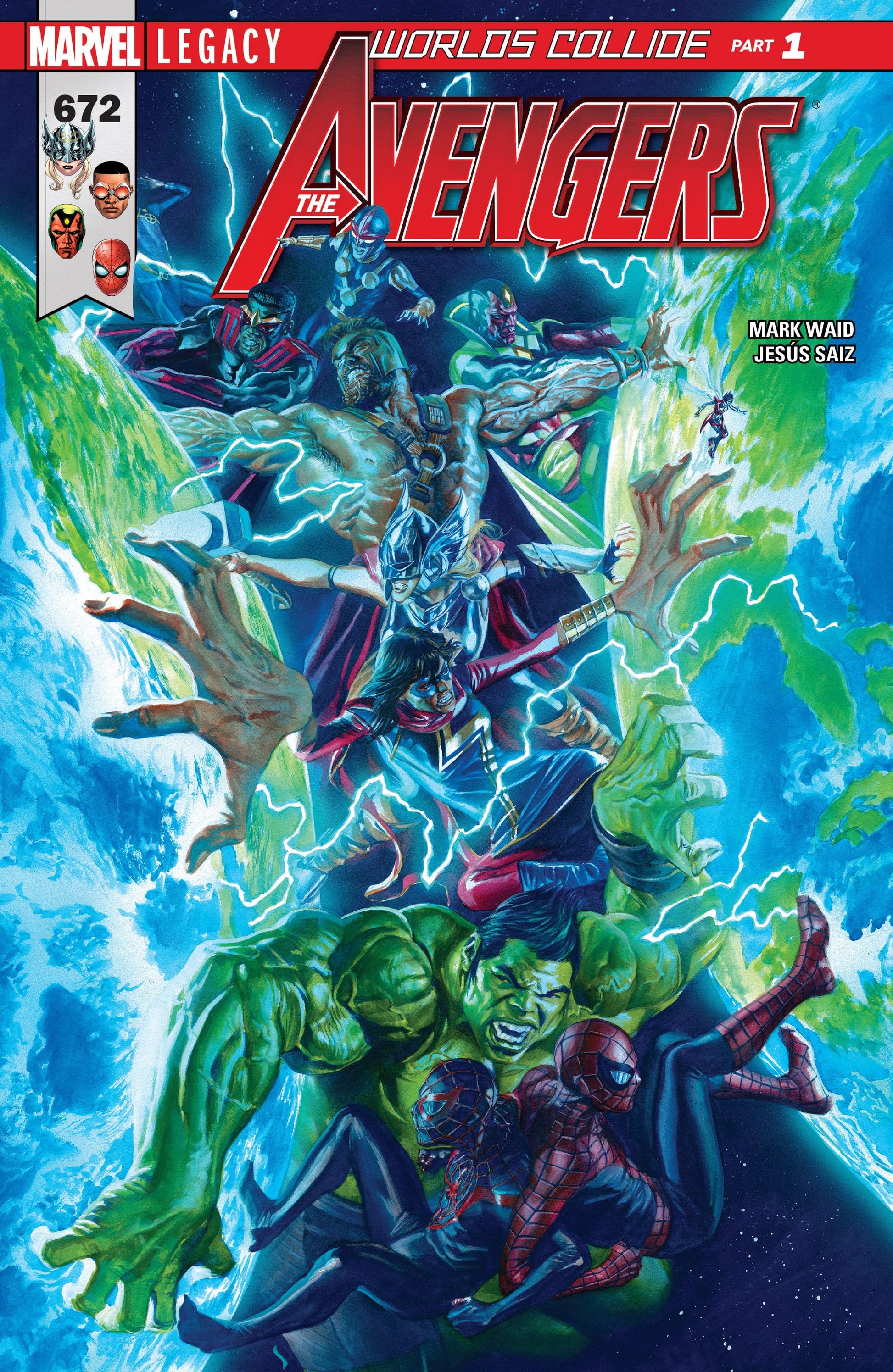 Marvel COMIC BOOK Avengers #672 (VF/NM)