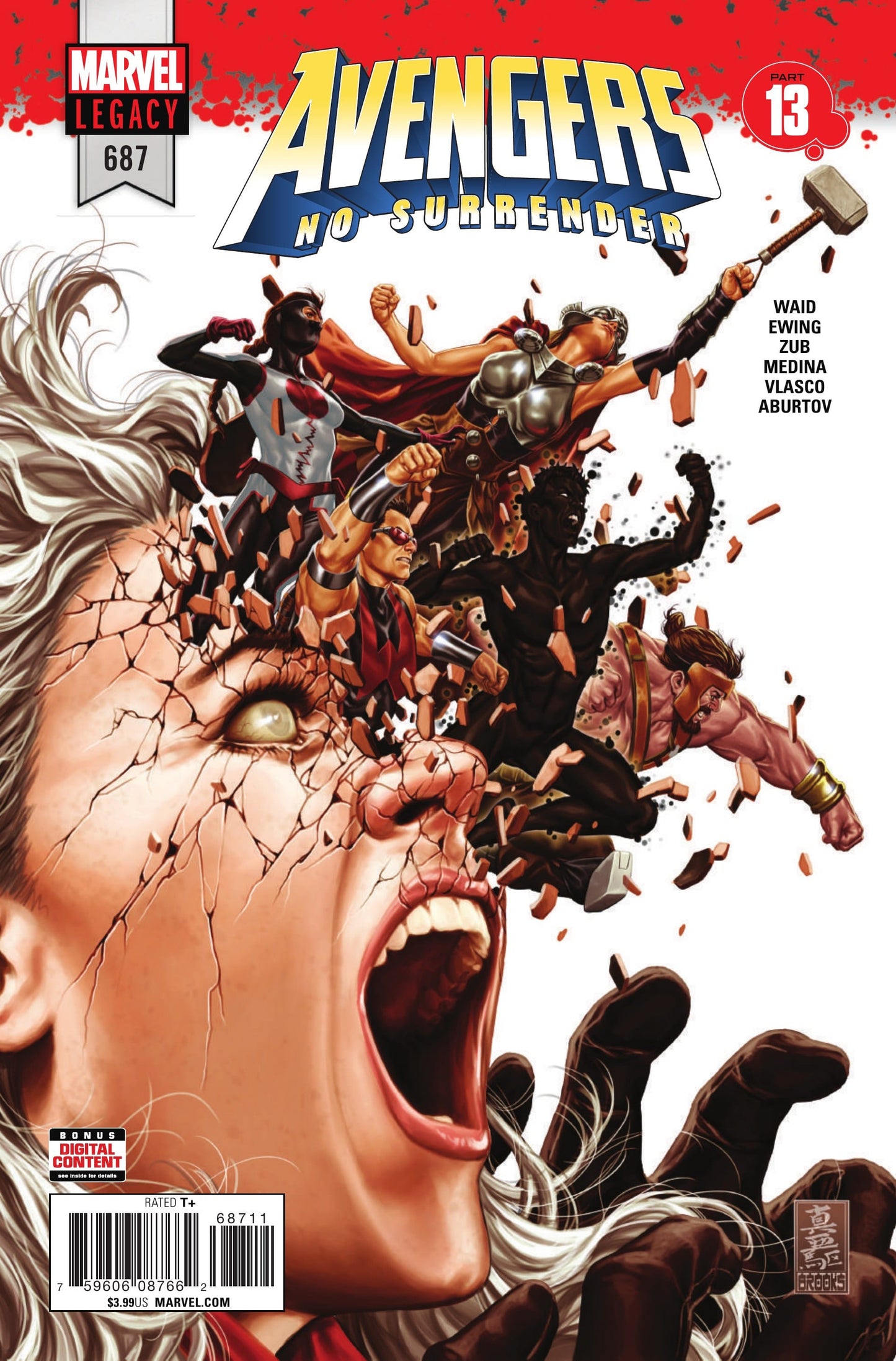 Marvel COMIC BOOK Avengers #687 (VF/NM)