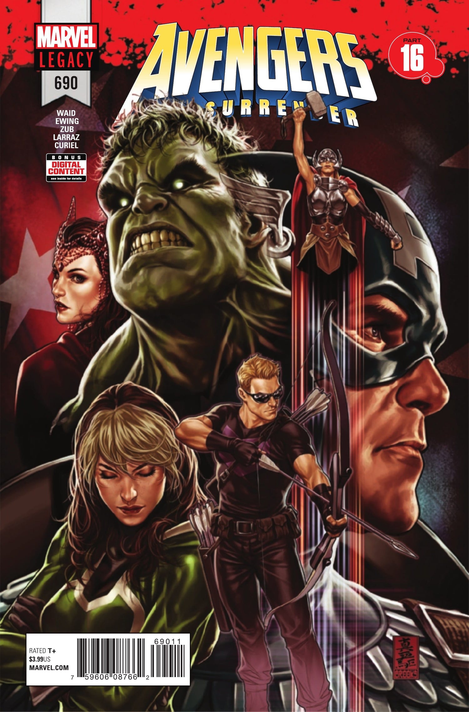 Marvel COMIC BOOK Avengers #690 (VF/NM)