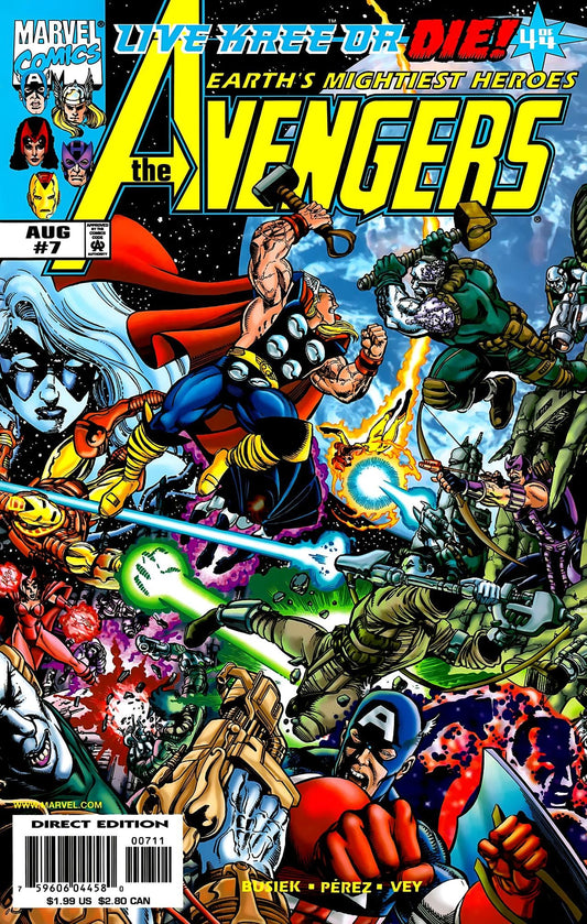 Marvel COMIC BOOK Avengers #7 (VF)