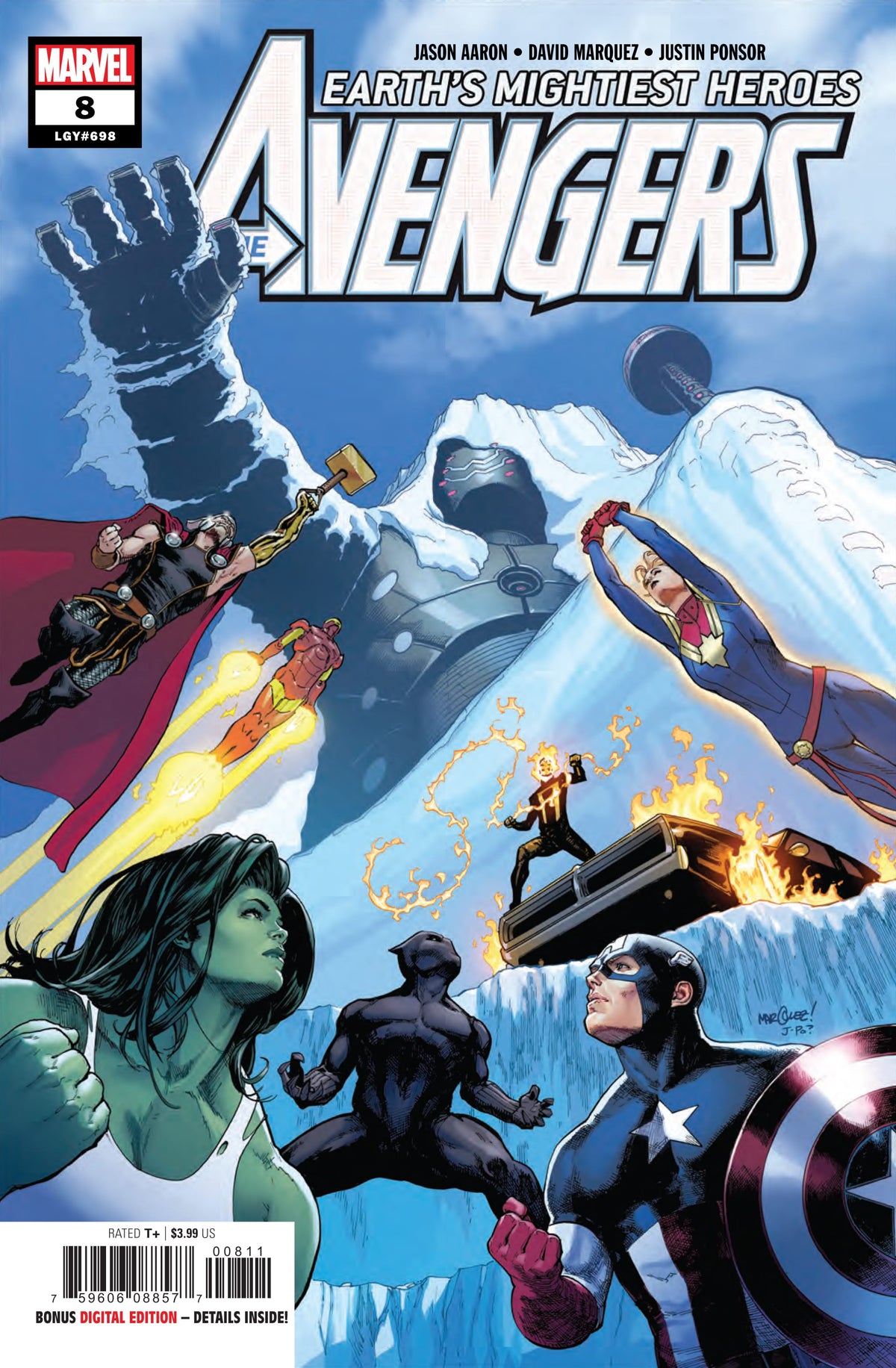 Marvel COMIC BOOK Avengers #8 - CVR A (VF)