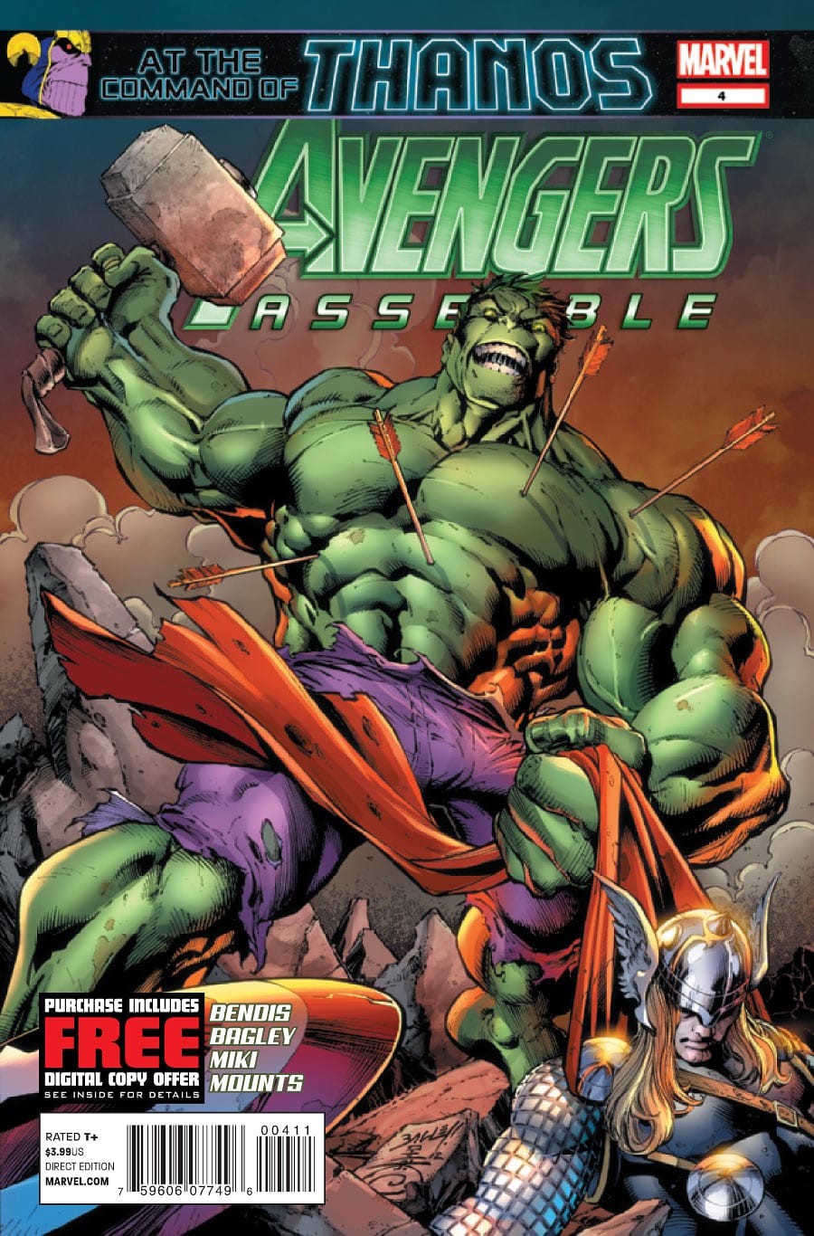 Marvel COMIC BOOK Avengers Assemble #4 (VF/NM)
