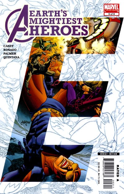 Marvel COMIC BOOK Avengers: Earth's Mightiest Heroes II #3 - CVR A (FN)