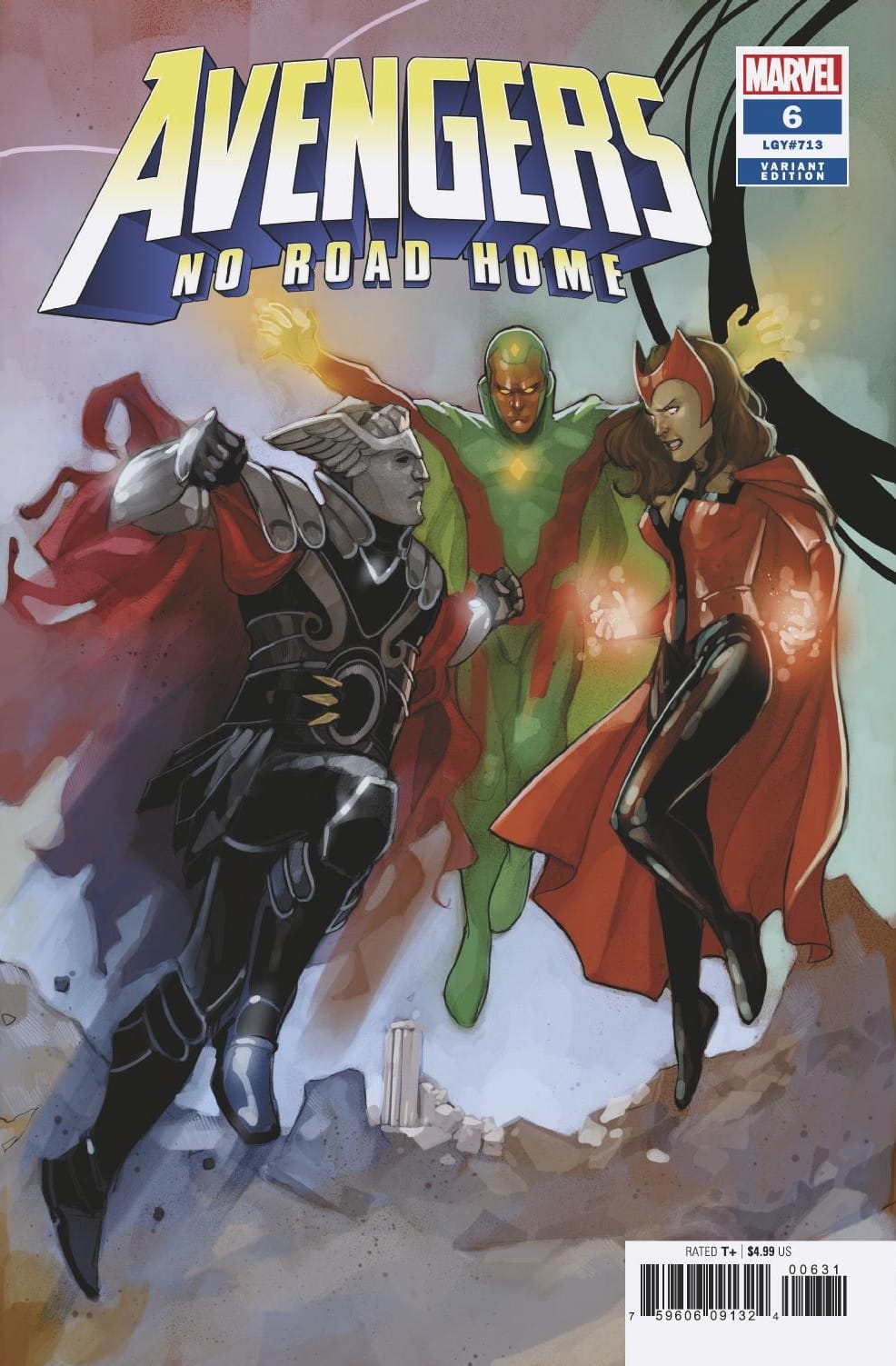 Marvel COMIC BOOK Avengers: No Road Home #6 - CVR B (VF/NM)