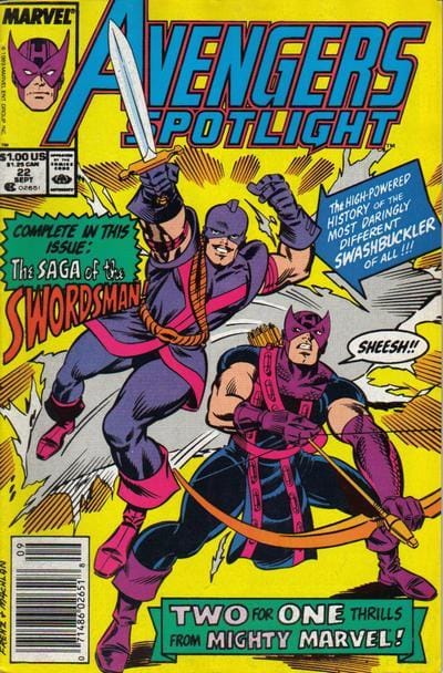 Marvel COMIC BOOK Avengers Spotlight #22 - CVR A (VF/NM)