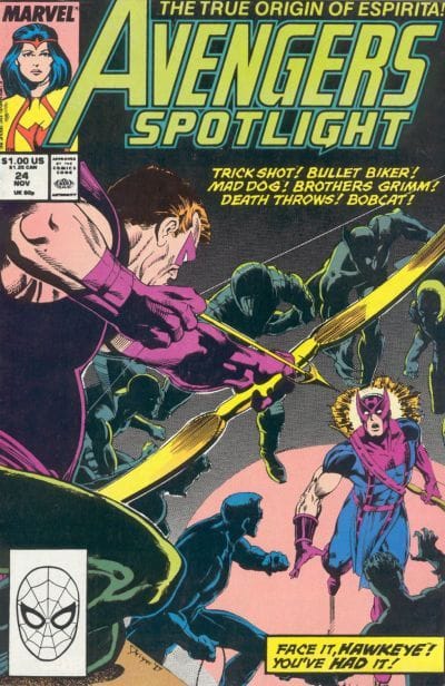 Marvel COMIC BOOK Avengers Spotlight #24 - CVR A (VF/NM)