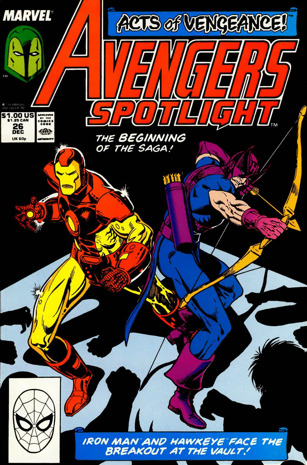 Marvel COMIC BOOK Avengers Spotlight #26 - CVR A (VF/NM)