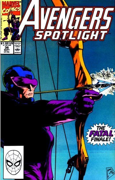 Marvel COMIC BOOK Avengers Spotlight #36 - CVR A (VF/NM)