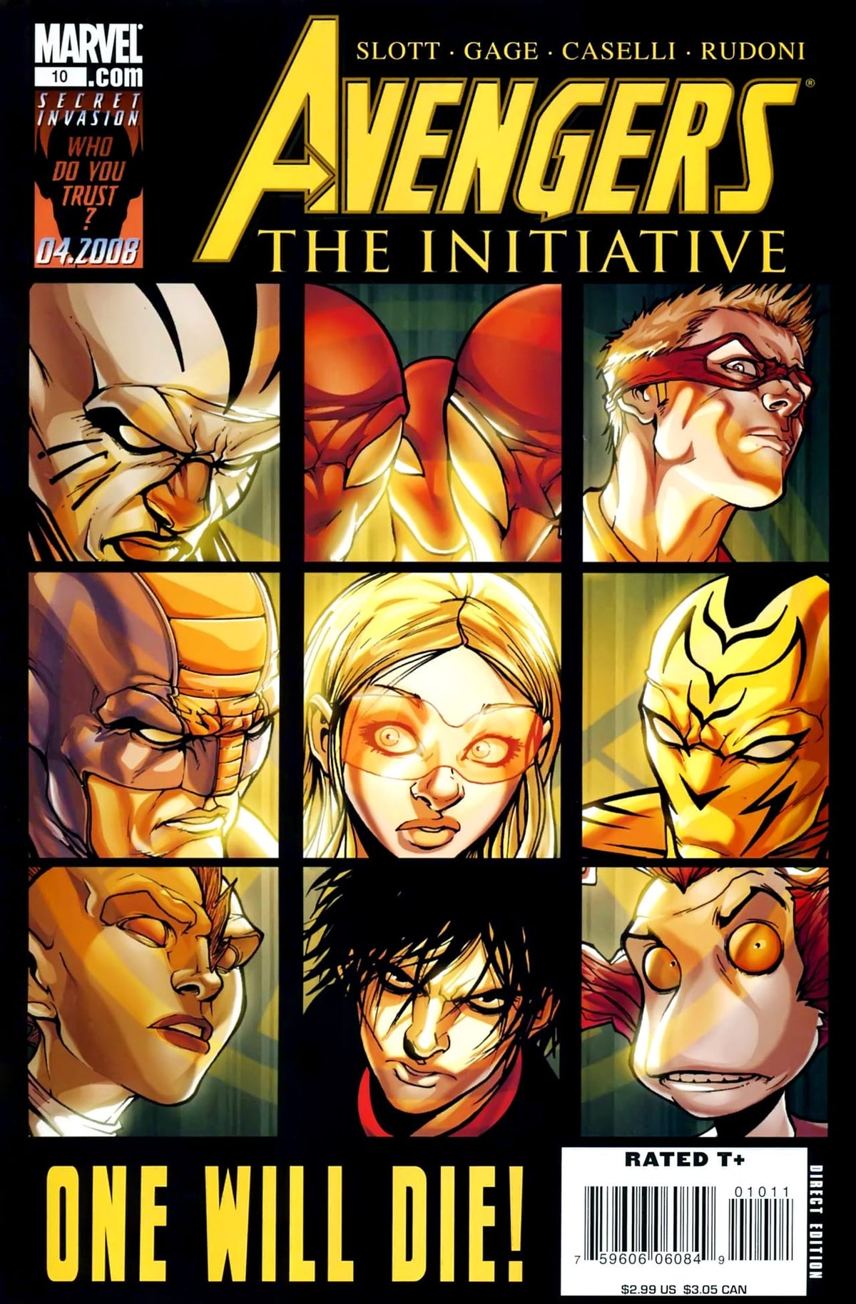 Marvel COMIC BOOK Avengers: The Initiative #10 - CVR A (VF)