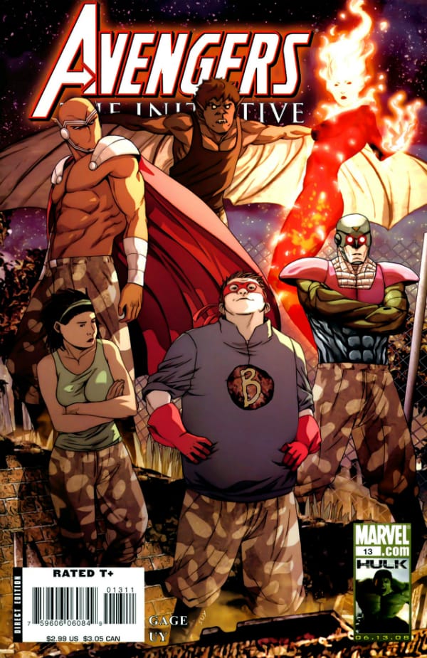Marvel COMIC BOOK Avengers: The Initiative #13 - CVR A (VF)