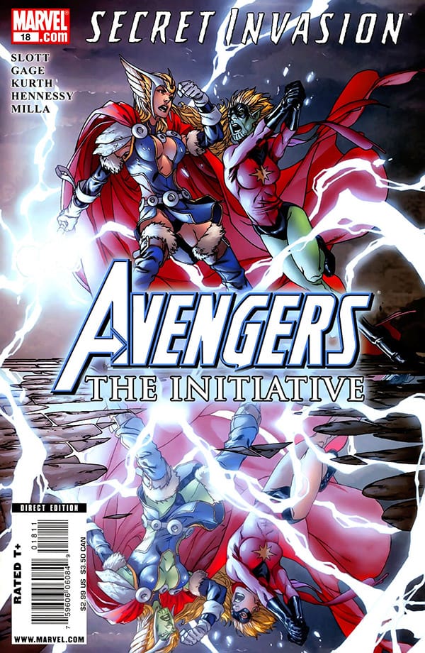 Marvel COMIC BOOK Avengers: The Initiative #18 - CVR A (VF)