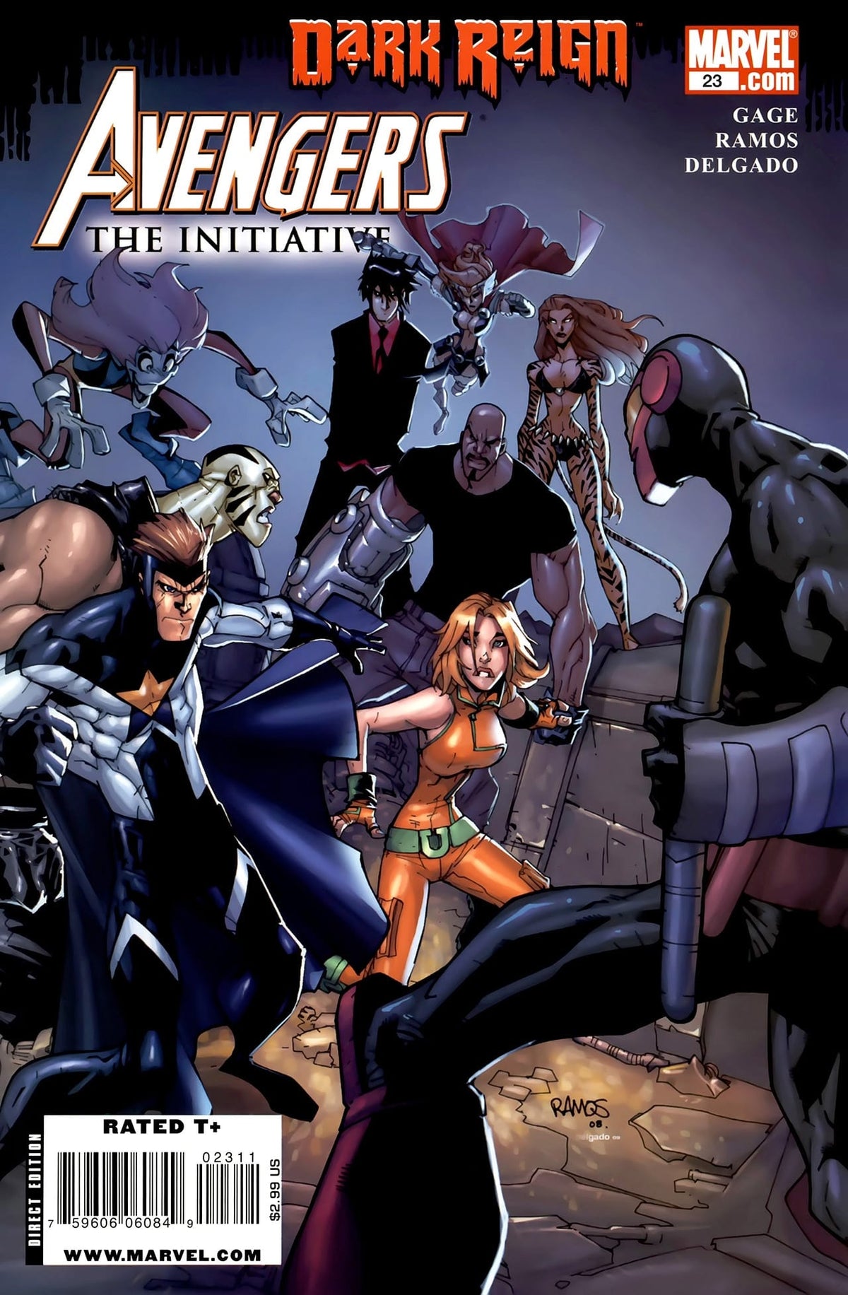 Marvel COMIC BOOK Avengers: The Initiative #23 - CVR A (VF)
