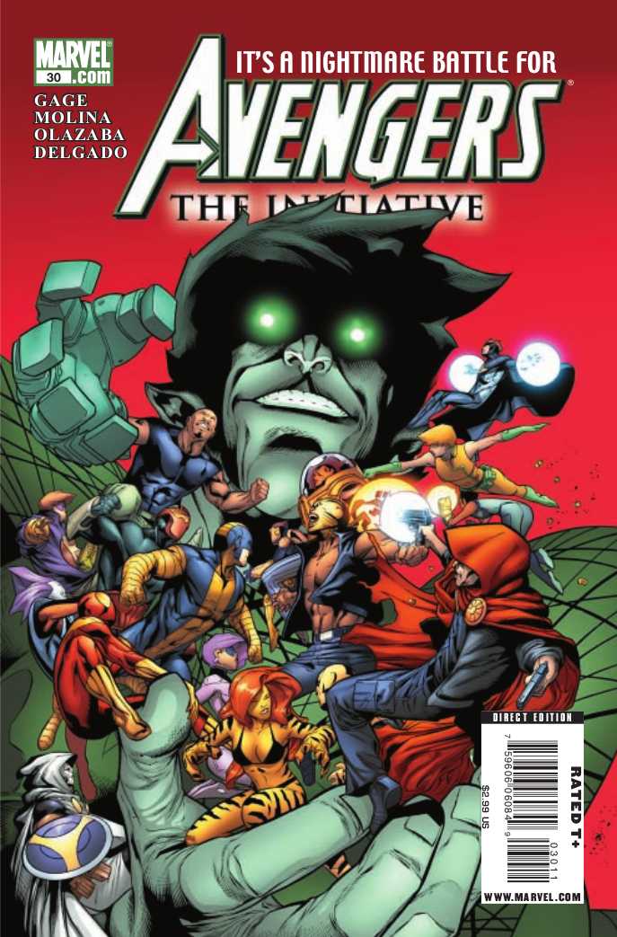 Marvel COMIC BOOK Avengers: The Initiative #30 - CVR A (VF)