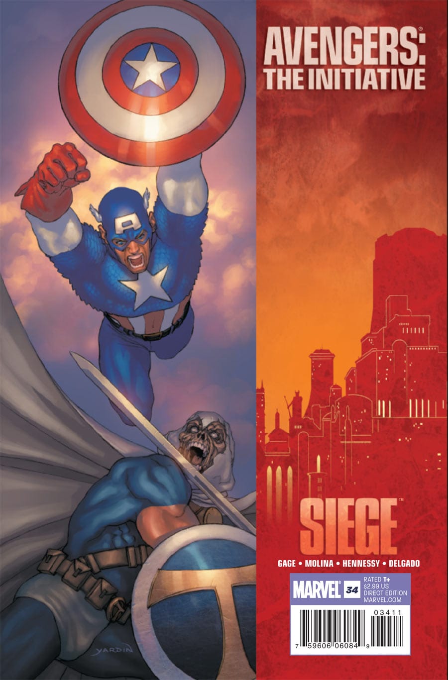 Marvel COMIC BOOK Avengers: The Initiative #34 - CVR A (VF)