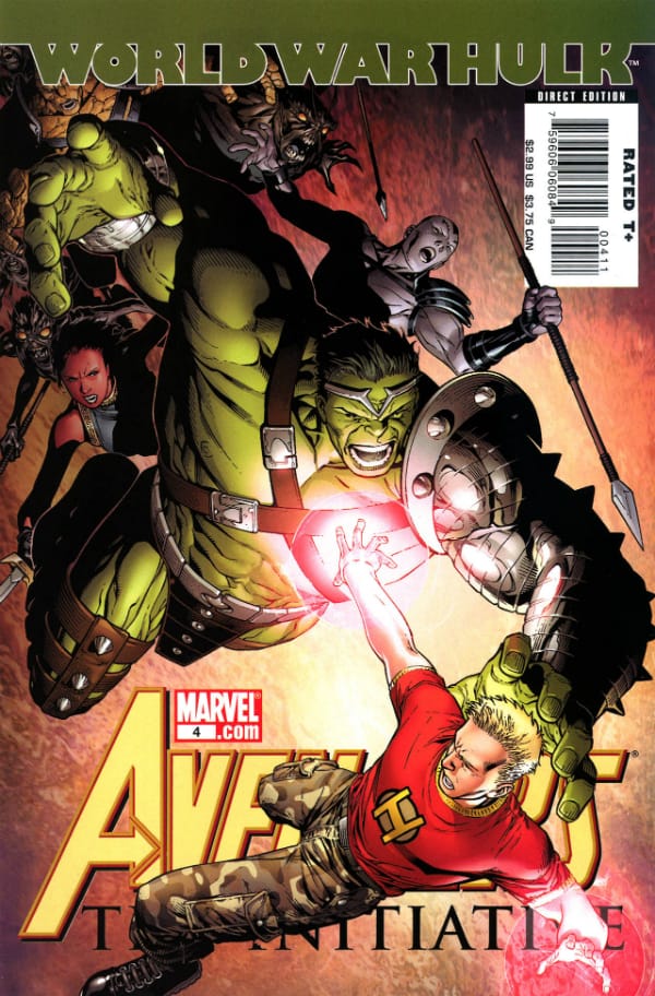 Marvel COMIC BOOK Avengers: The Initiative #4 - CVR A (VF)