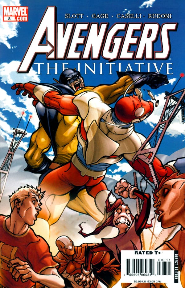 Marvel COMIC BOOK Avengers: The Initiative #8 - CVR A (VF)