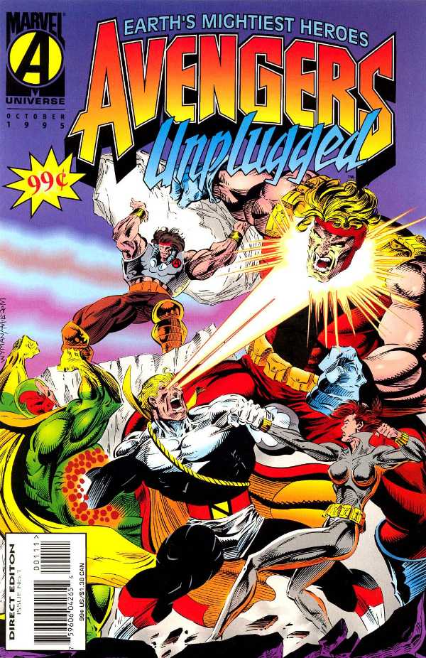 Marvel COMIC BOOK Avengers Unplugged #1 (VF/NM)