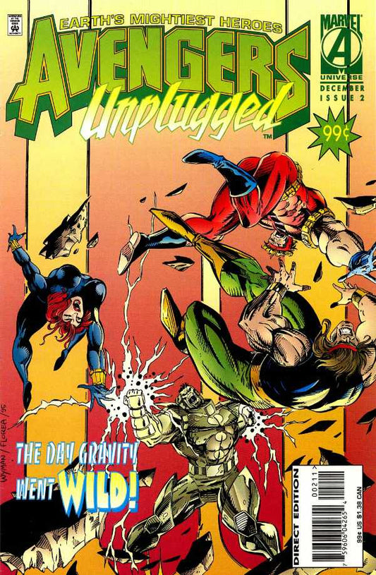 Marvel COMIC BOOK Avengers Unplugged #2 (VF/NM)