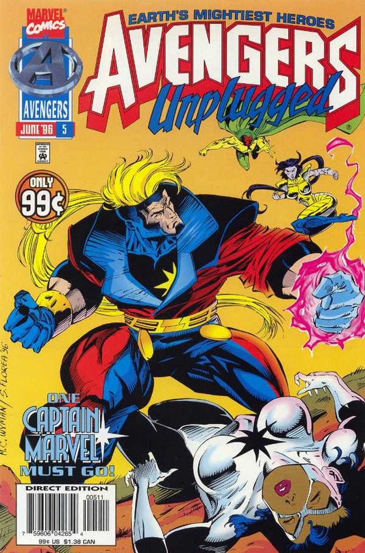 Marvel COMIC BOOK Avengers Unplugged #5 (VF/NM)