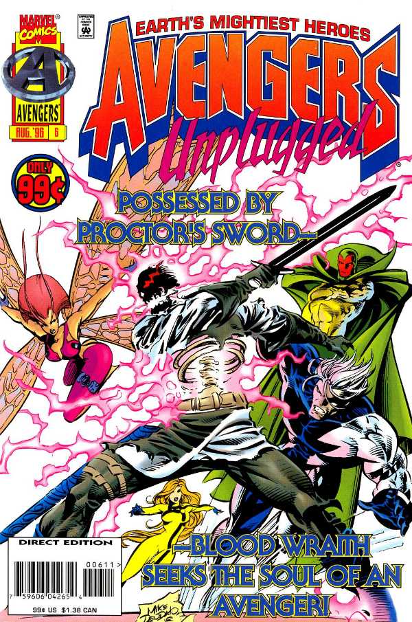Marvel COMIC BOOK Avengers Unplugged #6 (VF/NM)