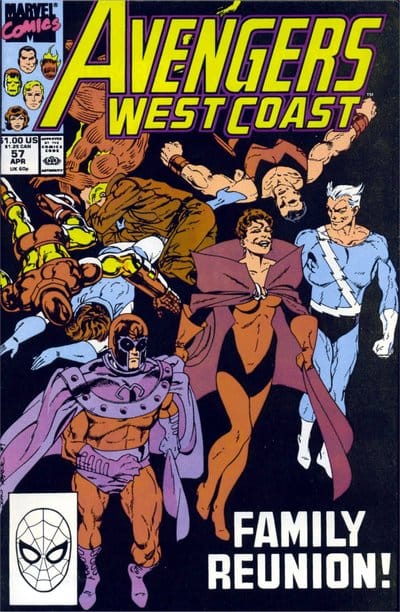 Marvel COMIC BOOK Avengers West Coast #57 - CVR A (VF)