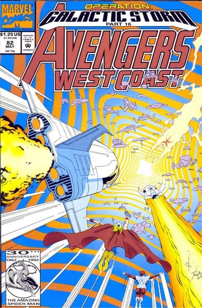 Marvel COMIC BOOK Avengers West Coast #82 - CVR A (VF)