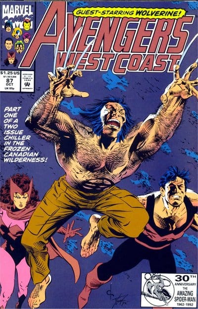 Marvel COMIC BOOK Avengers West Coast #87 - CVR A (VF)