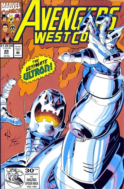 Marvel COMIC BOOK Avengers West Coast #89 - CVR A (VF)