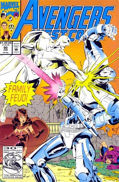 Marvel COMIC BOOK Avengers West Coast #90 - CVR A (VF)