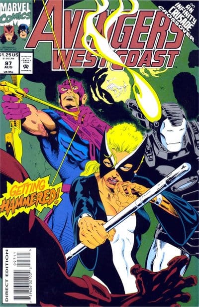 Marvel COMIC BOOK Avengers West Coast #97 - CVR A (VF)