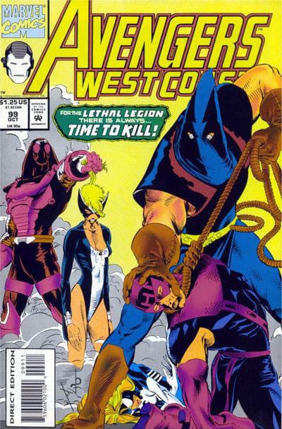 Marvel COMIC BOOK Avengers West Coast #99 - CVR A (VF)