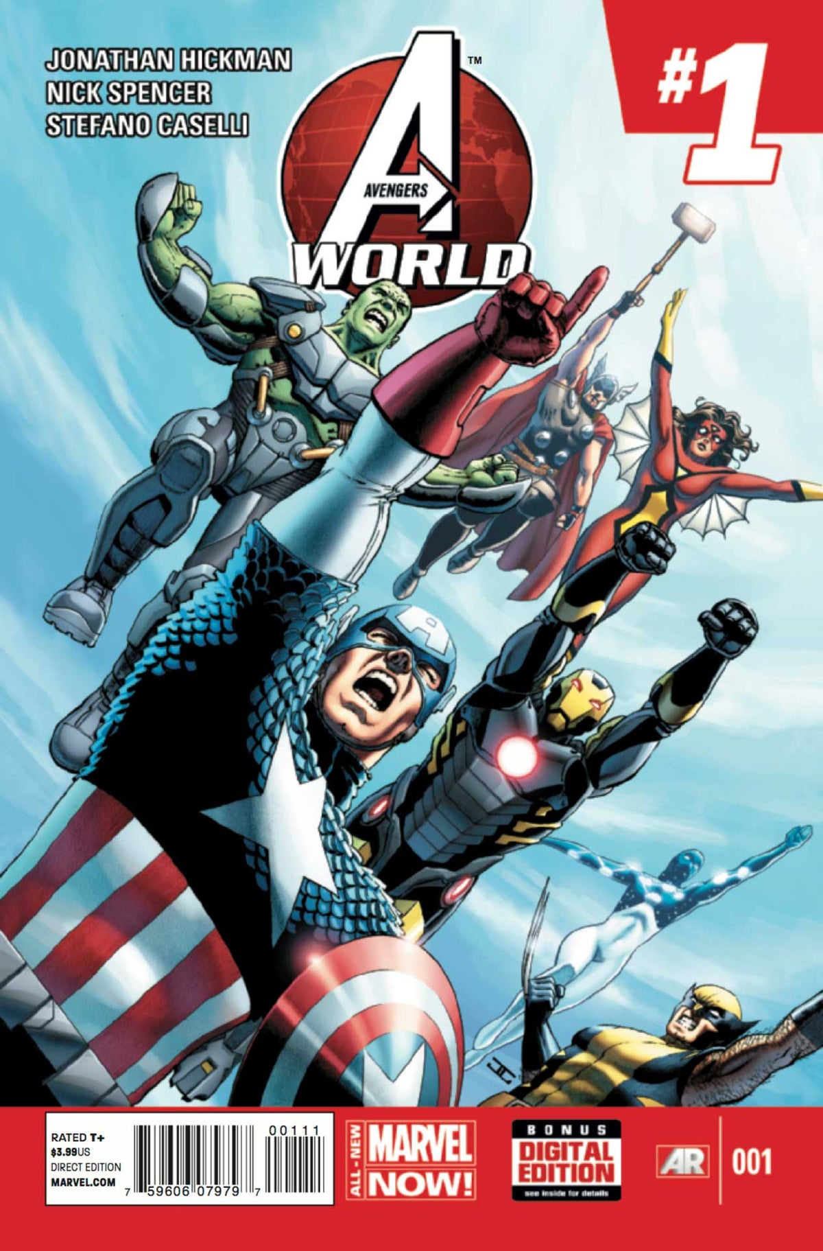 Marvel COMIC BOOK Avengers World #1 - CVR A (FN)