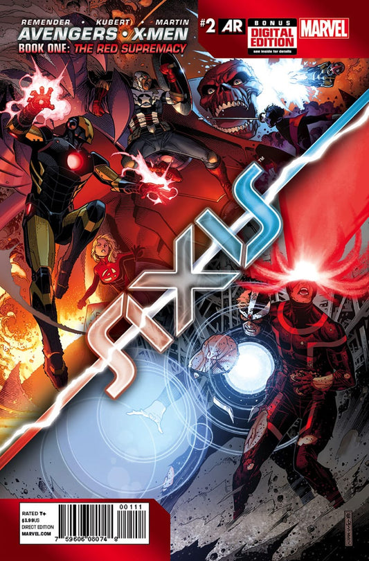 Marvel COMIC BOOK Avengers & X-Men: Axis #2 (VF/NM)