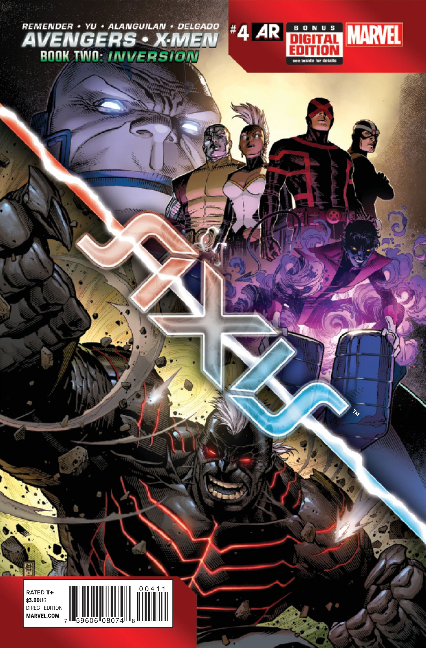 Marvel COMIC BOOK Avengers & X-Men: Axis #4 (VF/NM)