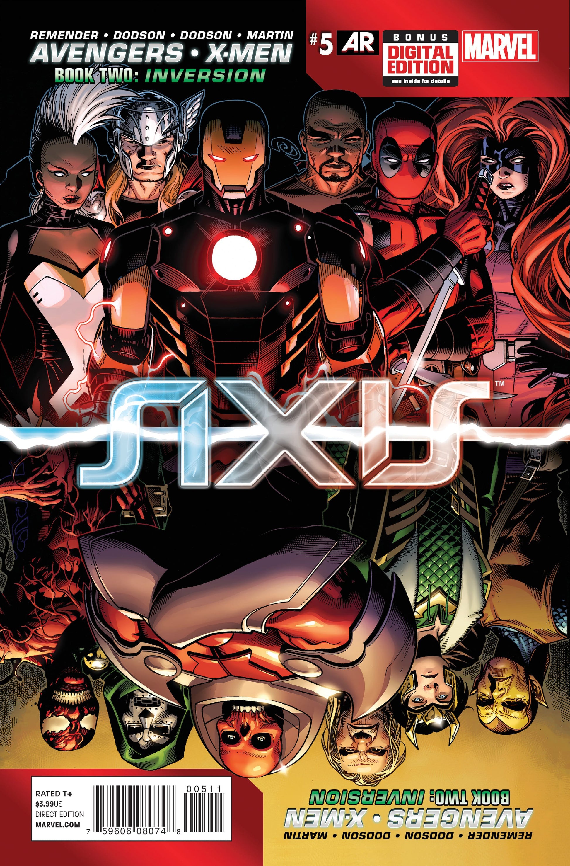 Marvel COMIC BOOK Avengers & X-Men: Axis #5 (VF/NM)
