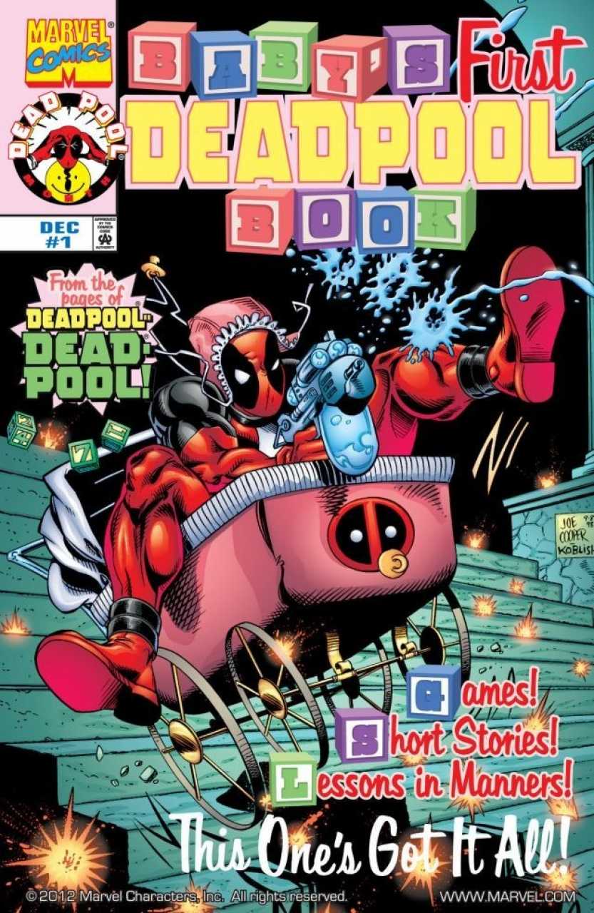 Marvel COMIC BOOK Baby's First Deadpool Book #1 (VF)
