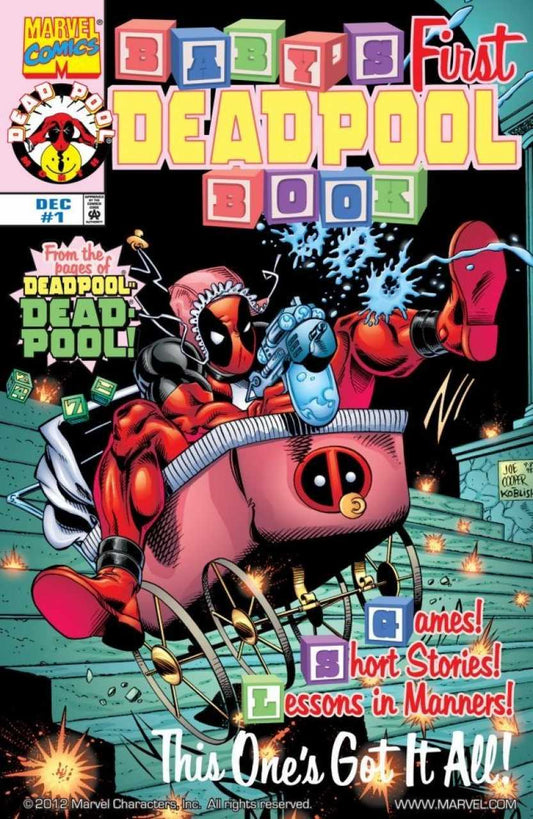 Marvel COMIC BOOK Baby's First Deadpool Book #1 (VF)