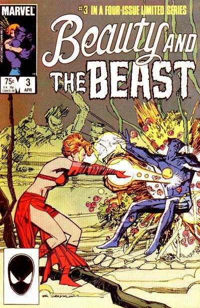 Marvel COMIC BOOK Beauty and the Beast #3 (VF)