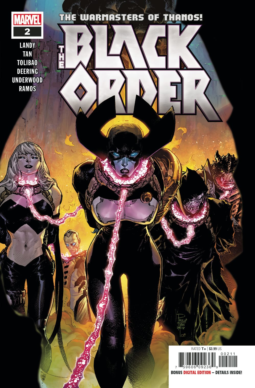 Marvel COMIC BOOK Black Order #2 (VF/NM)