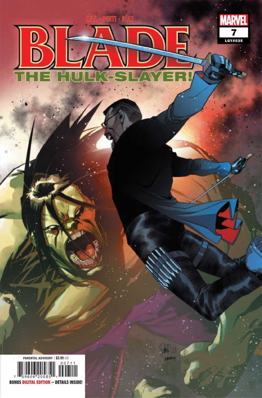 Marvel COMIC BOOK Blade #7 - CVR A (FN)
