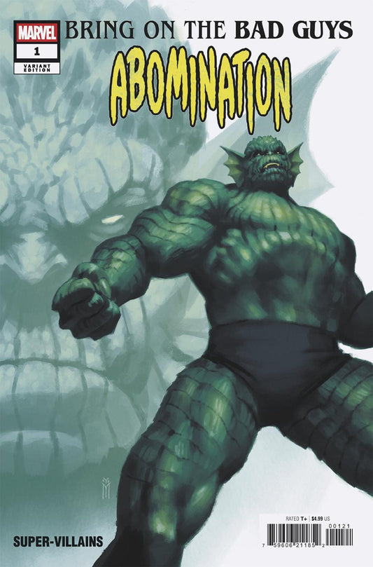 Marvel COMIC BOOK BRING ON THE BAD GUYS: ABOMINATION #1 MIGUEL MERCADO VARIANT