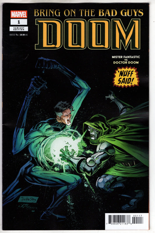 Marvel COMIC BOOK BRING ON THE BAD GUYS: DOOM #1 NETHO DIAZ NUFF SAID VARIANT