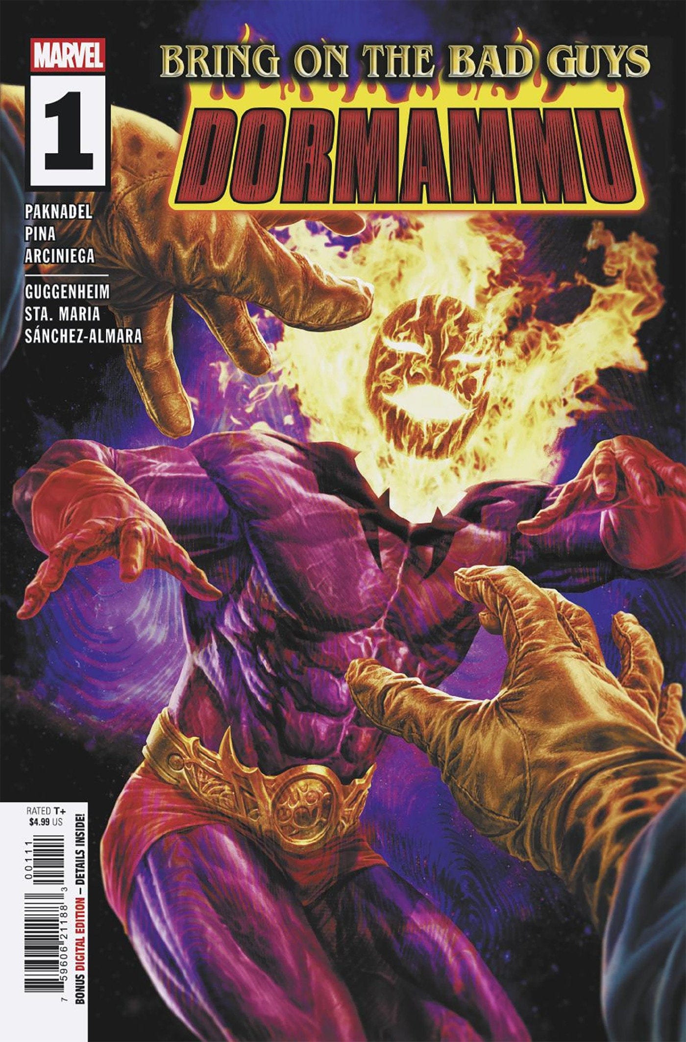 Marvel COMIC BOOK BRING ON THE BAD GUYS: DORMAMMU #1