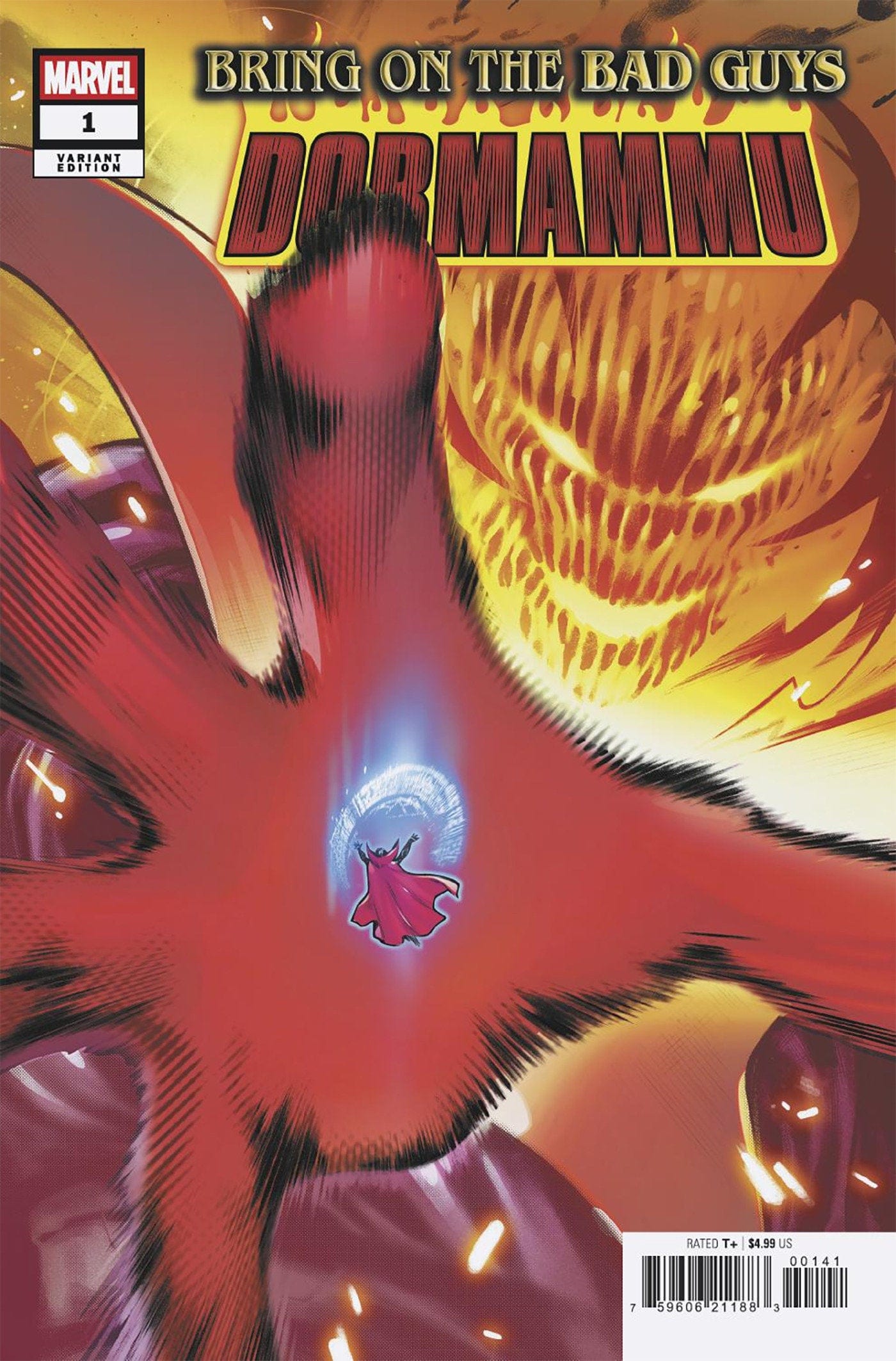 Marvel COMIC BOOK BRING ON THE BAD GUYS: DORMAMMU #1 JAVIER PINA VARIANT