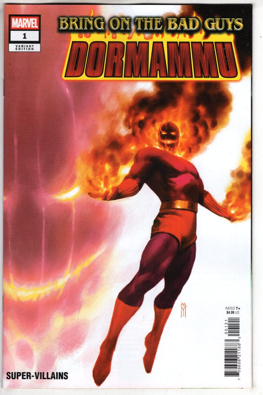 Marvel COMIC BOOK BRING ON THE BAD GUYS: DORMAMMU #1 MIGUEL MERCADO VARIANT
