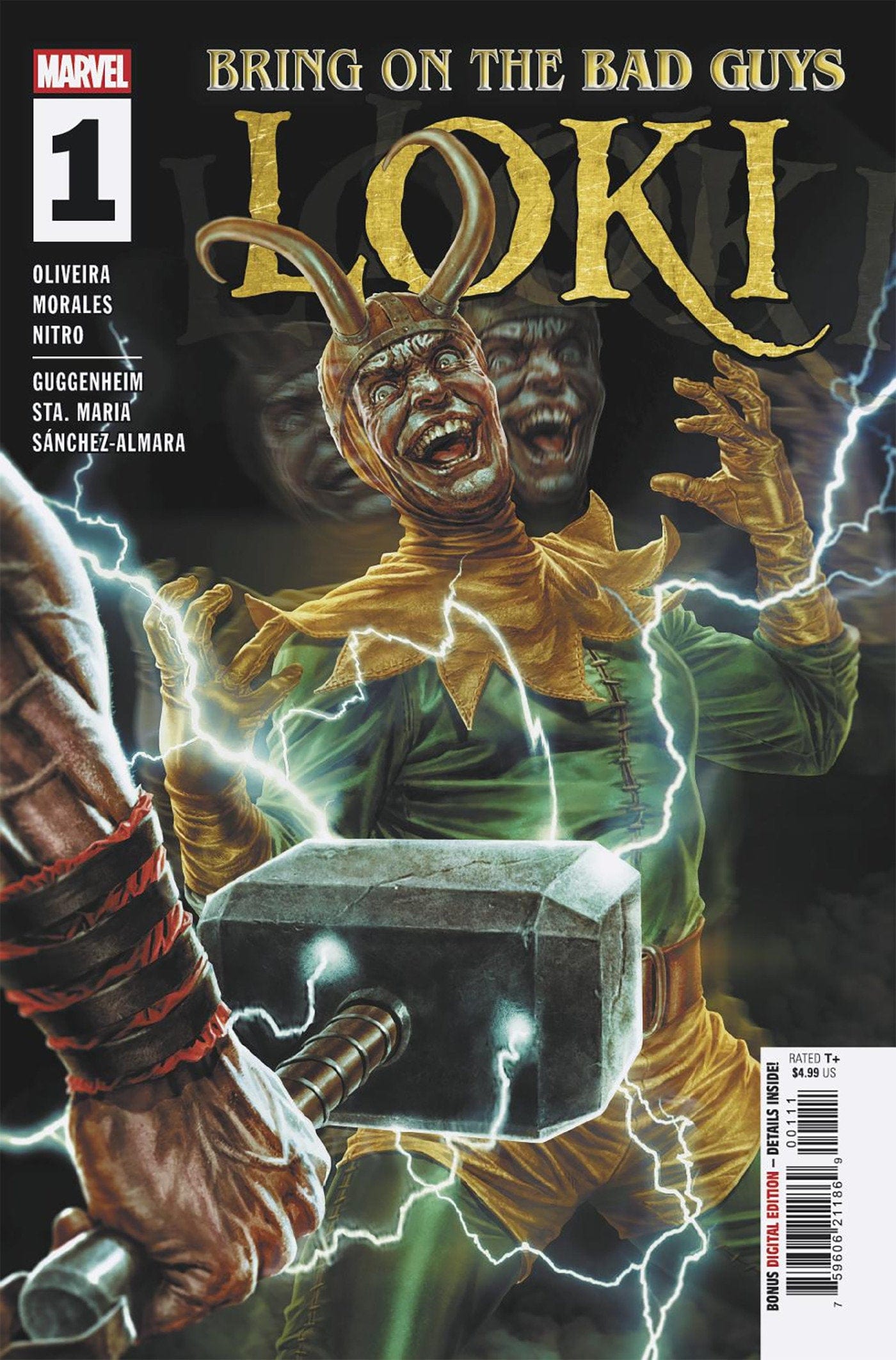 Marvel COMIC BOOK BRING ON THE BAD GUYS: LOKI #1
