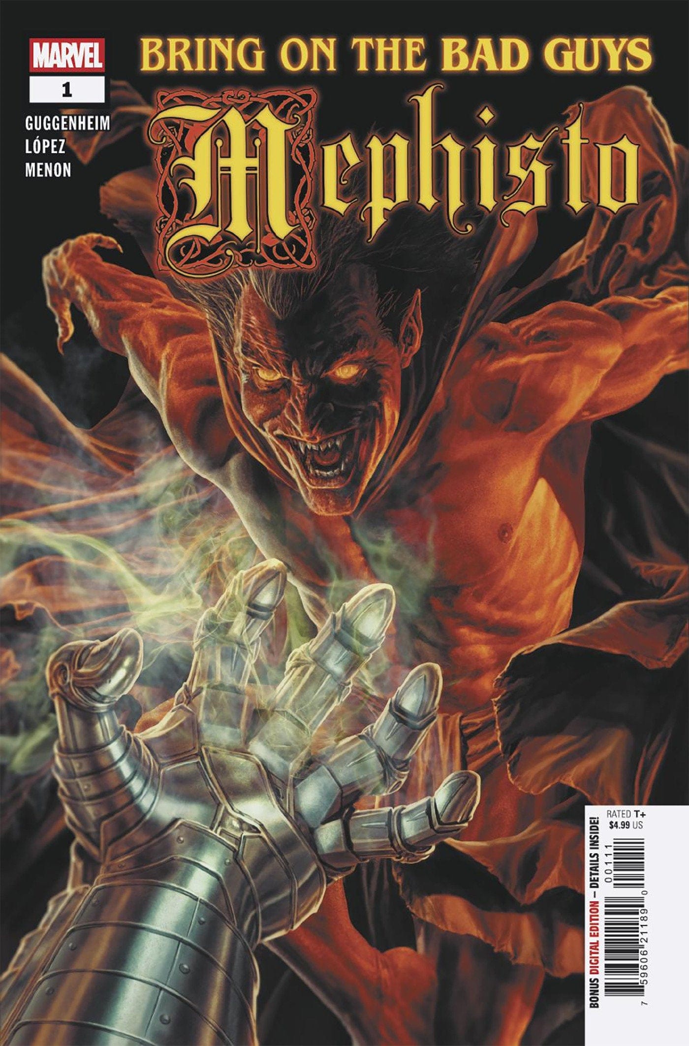 Marvel COMIC BOOK BRING ON THE BAD GUYS: MEPHISTO #1