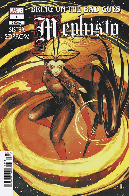 Marvel COMIC BOOK BRING ON THE BAD GUYS: MEPHISTO #1 NIMIT MALAVIA SISTER SORROW VARIANT