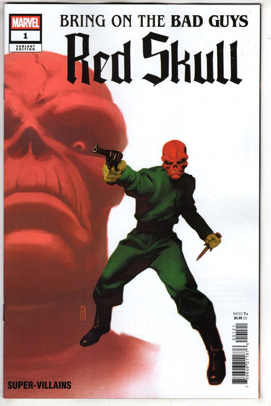 Marvel COMIC BOOK BRING ON THE BAD GUYS: RED SKULL #1 MIGUEL MERCADO VARIANT