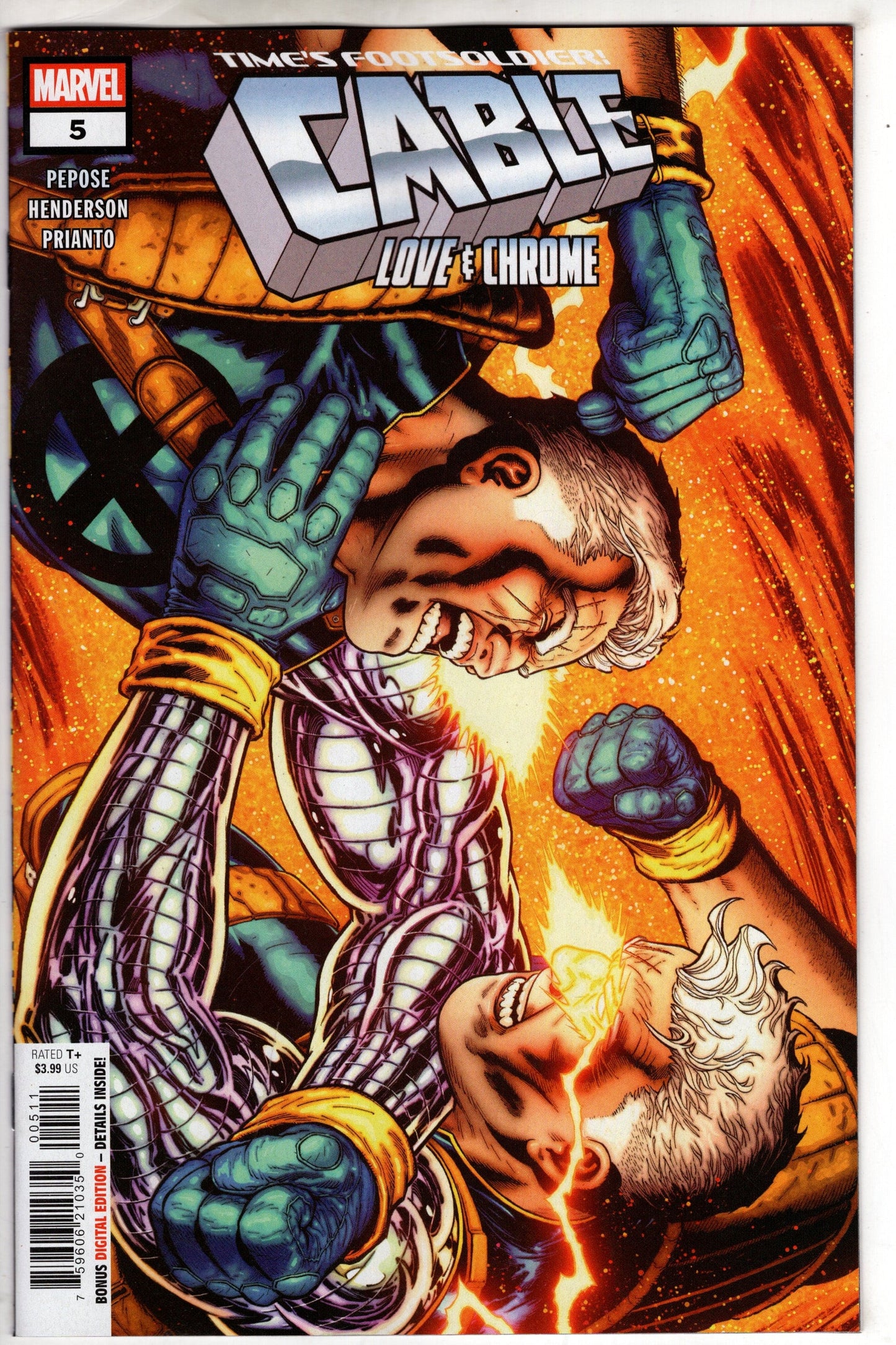 Marvel COMIC BOOK CABLE: LOVE AND CHROME #5